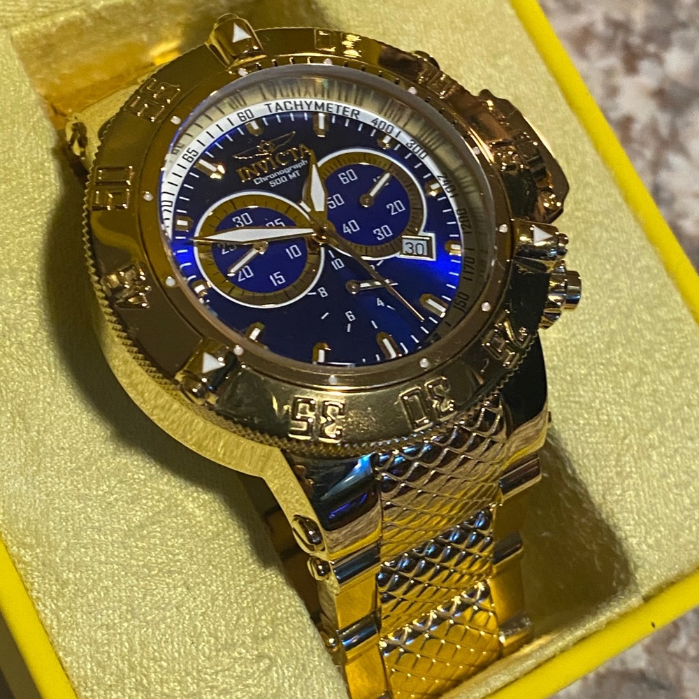 Invicta Men's Subaqua Noma III 50mm Gold watch